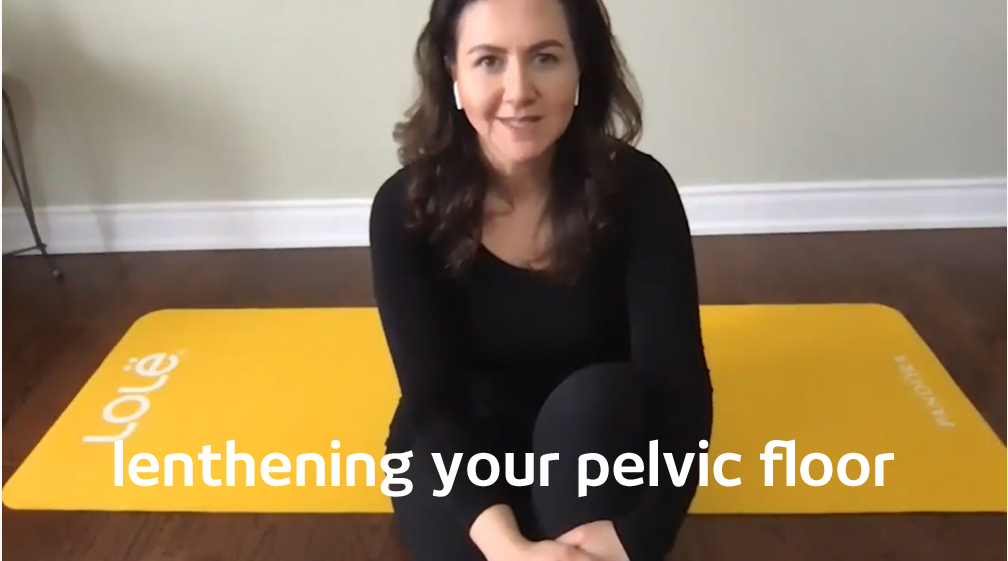Lengthening your pelvic floor stretches by Nelly Faghani